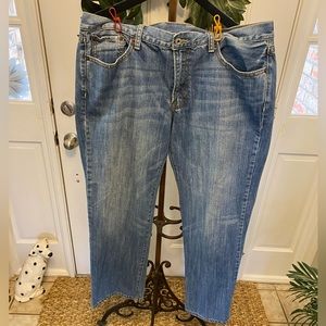 Mens Lucky Brand Straight Boot Cut Jeans 36